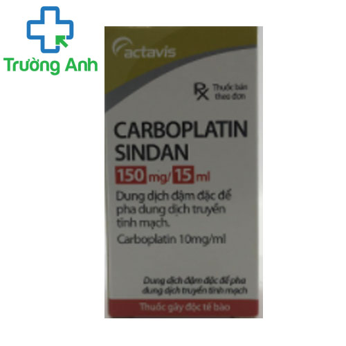 Carboplatin Sindan 150mg/15ml - Thuốc điều trị ung thư hiệu quả