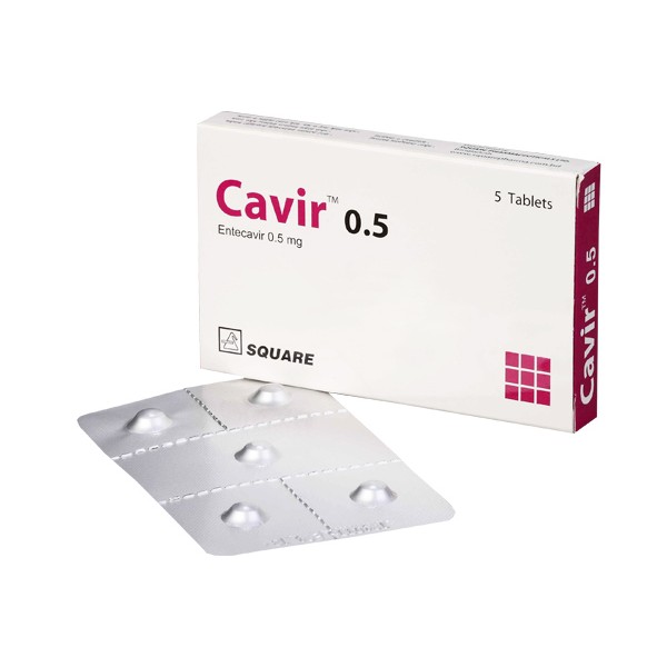 Cavir 0.5 - Thuốc điều trị viêm gan B hiệu quả nhanh chóng