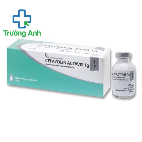 Cefazolin Actavis 1g - Thuốc điều trị nhiễm trùng hiệu quả của Bulgaria