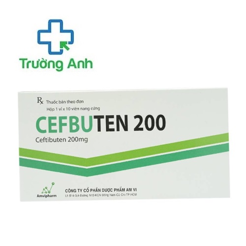 Cefbuten 200 - Thuốc điều trị nhiễm khuẩn đường hô hấp an toàn