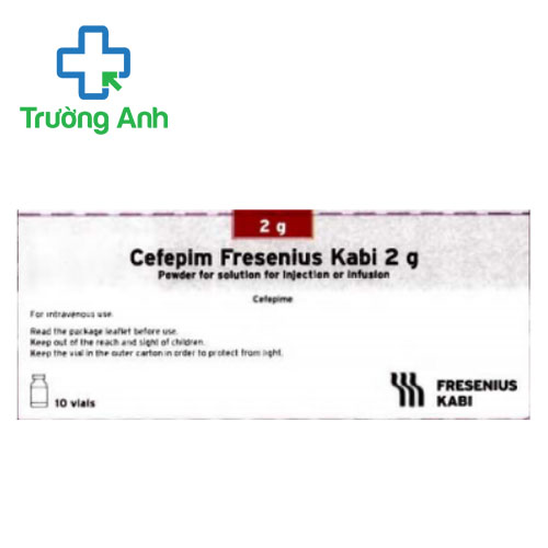 Cefepim Fresenius Kabi 2g - Thuốc điều trị nhiễm trùng hiệu quả của Bồ Đào Nha