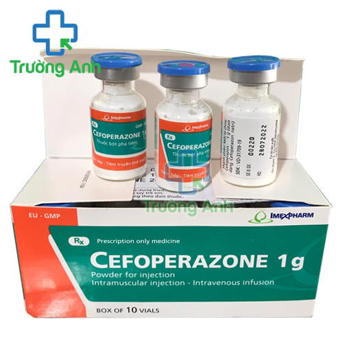 Cefoperazone 1g Imexpharm - Thuốc điều trị nhiễm trùng hiệu quả