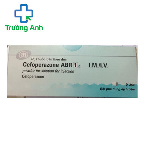 Cefoperazone ABR 1g - Thuốc điều trị nhiễm trùng hiệu quả của Bulgaria