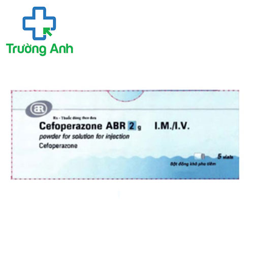 Cefoperazone ABR 2g - Thuốc điều trị nhiễm trùng hiệu quả