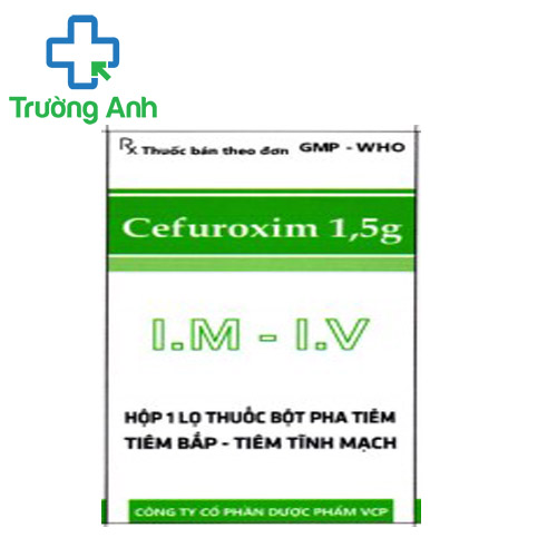 Cefuroxim 1,5g VCP - Thuốc điều trị nhiễm khuẩn hiệu quả