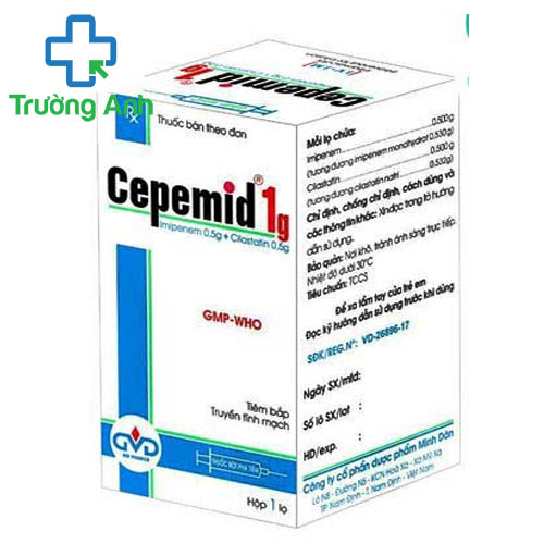 Cepemid 1g MD Pharco - Thuốc điều trị nhiễm khuẩn hiệu quả