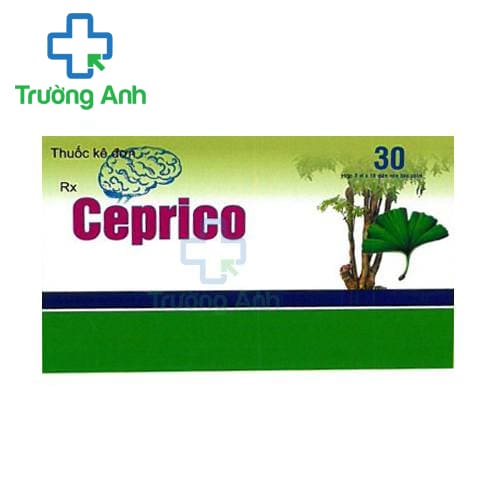Ceprico - Điều trị người suy giảm trí nhớ hiệu quả