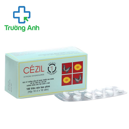 Cezil 10mg Imexpharm - Thuốc điều trị viêm mũi dị ứng hiệu quả