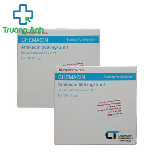 Chemacin 500mg/2ml Laboratorio - Thuốc điều trị nhiễm khuẩn hiệu quả 