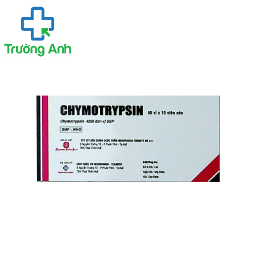 Chymotrypsin Medipharco - Thuốc điều trị kháng viêm hiệu quả