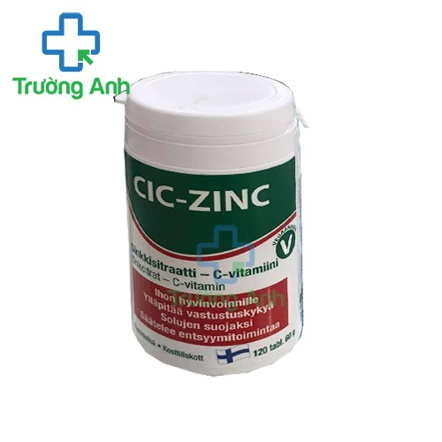Cic-Zinc - Giúp bổ sung kẽm và vitamin hiệu quả