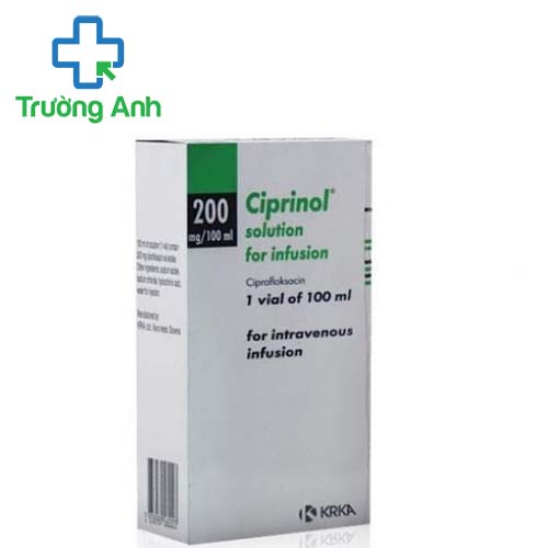 Ciprinol 200mg/100ml Krka - Điều trị viêm đường tiết niệu
