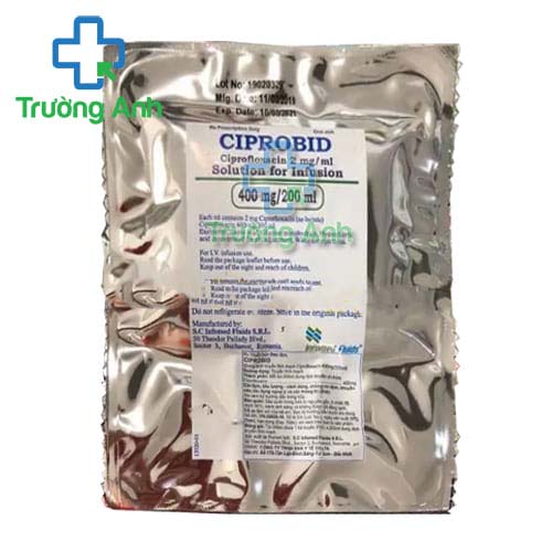 Ciprobid 400mg/200ml Infomed Fluids - Điều trị nhiễm khuẩn