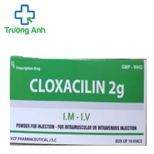 Cloxacilin 2g VCP - Điều trị nhiễm khuẩn đường hô hấp trên