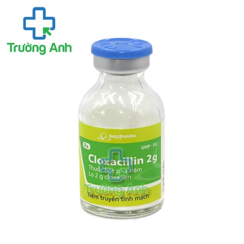 Cloxacillin 2g Imexpharm - Điều trị nhiễm khuẩn đường hô