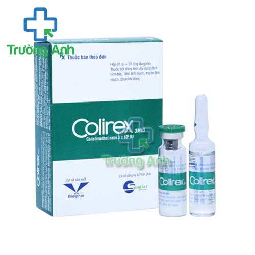 Colirex 3MIU Bidiphar - Thuốc điều trị nhiễm khuẩn đường hô hấp