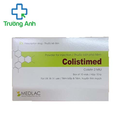 Colistimed 2MIU Medlac - Thuốc điều trị nhiễm khuẩn