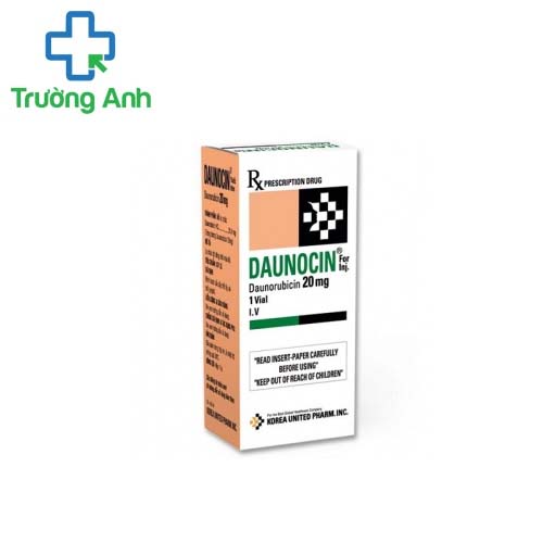 Daunocin 20mg Korea United Pharm - Điều trị bệnh bạch cầu cấp