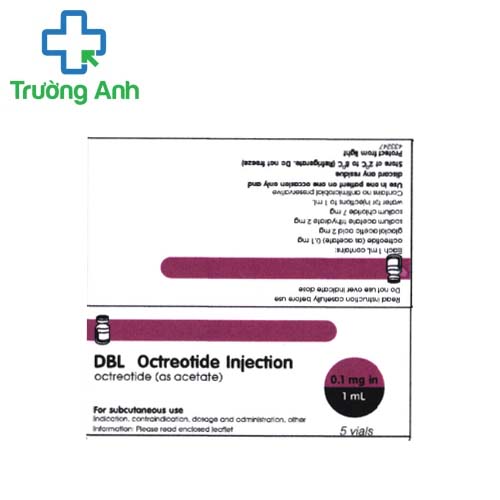 DBL Octreotide 0.1mg/ml Omega Laboratories - Điều trị u nội tiết