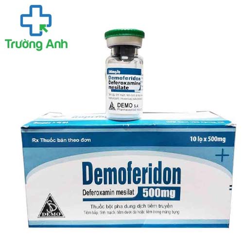 Demoferidon 500mg Demo S.A - Điều trị ngộ độc sắt cấp