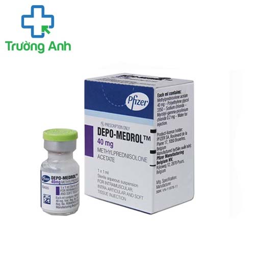 Depo-Medrol 40mg Pfizer - Điều trị viêm xương khớp