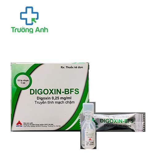 Digoxin-BFS 1ml CPC1HN - Điều trị suy tim mãn tính