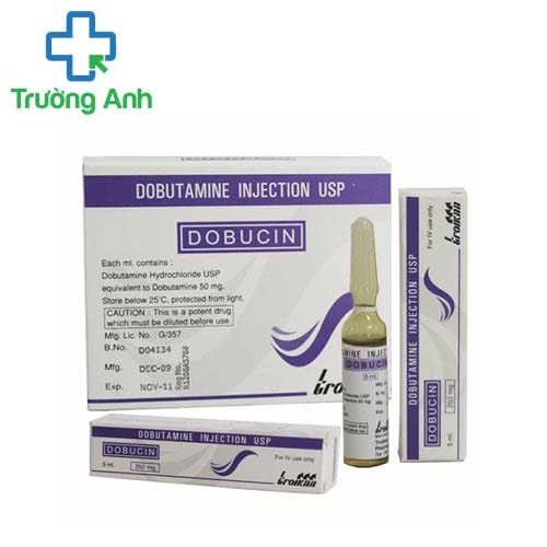 Dobucin 50mg/ml Troikaa (5ml) - Điều trị ngắn hạn mất bù tim