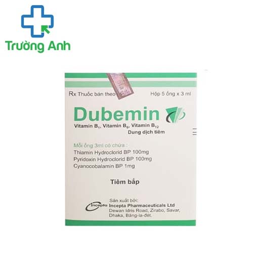 Dubemin injection Incepta - Điều trị viêm đa dây thần kinh