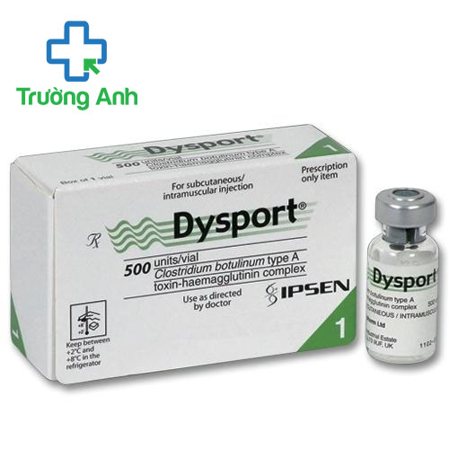 Dysport 500Units/Vial Ipsen - Điều trị vẹo cổ do co cứng cơ