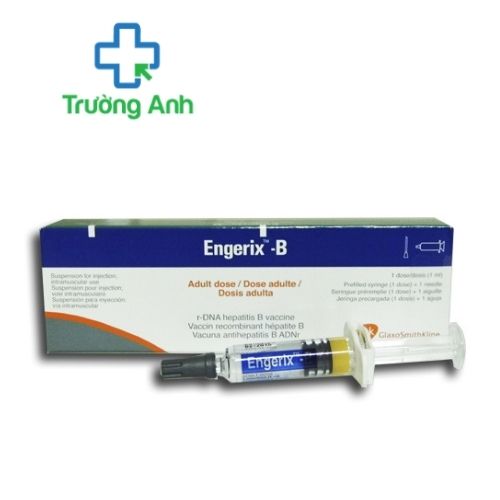 Engerix-B 20mcg/1ml GlaxoSmithKline - Phòng bệnh viêm gan B