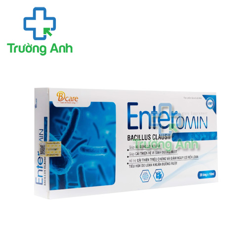 Enteromin - Hỗ trợ giảm nguy cơ rối loạn tiêu hóa
