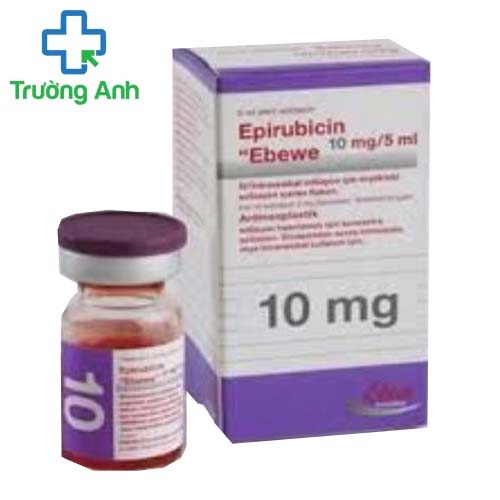Epirubicin "Ebewe" 10mg/5ml - Điều trị ung thư buồng trứng tiến triển