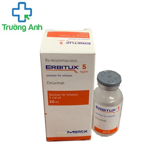 Erbitux 5mg/ml Merck - Điều trị bệnh nhân ung thư tế bào vảy ở đầu