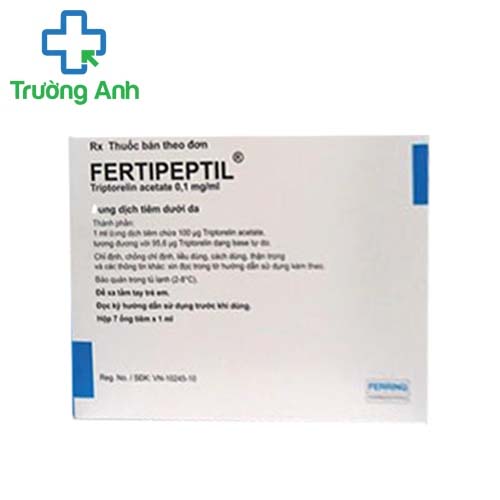 Fertipeptil 0,1mg/ml Ferring - Điều trị lạc nội mạc tử cung