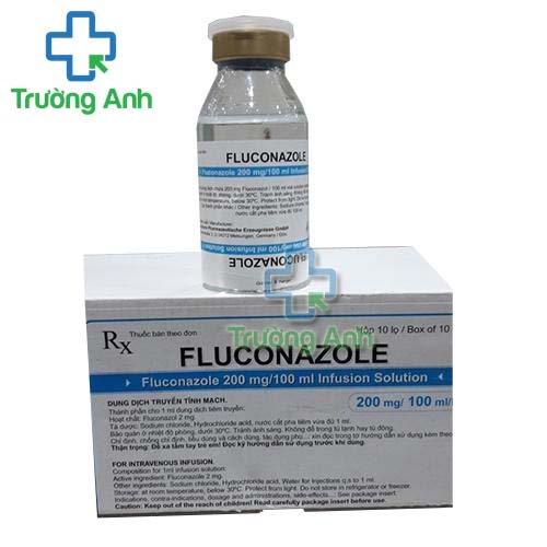 Fluconazole 200mg/100ml Solupharm - Điều trị bệnh nấm Candida