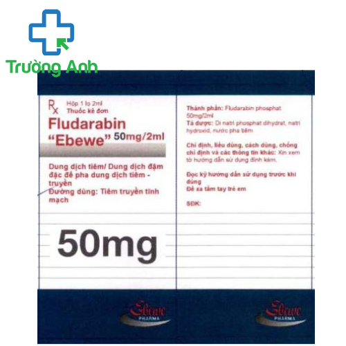 Fludarabin "Ebewe" 50mg/2ml - Điều trị bệnh bạch cầu dòng lympho