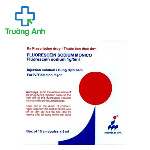 Fluorescein Sodium Monico 1g/5ml - Thuốc cản quang hiệu quả