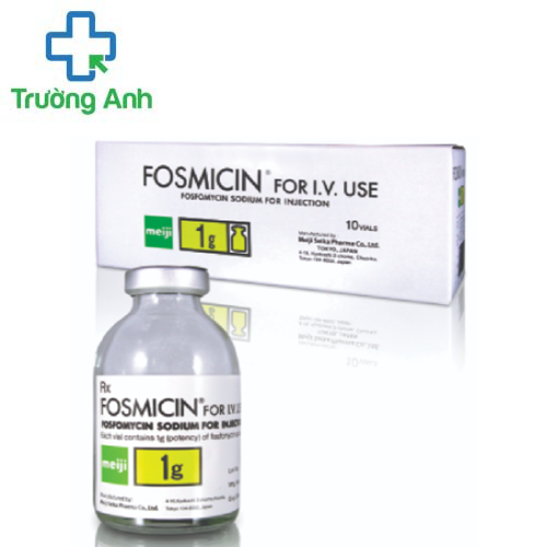 Fosmicin for I.V.Use 1g Meiji - Điều trị viêm bàng quang hiệu quả