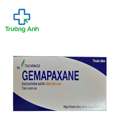 Gemapaxane 4000IU/0,4ml Italfarmaco - Điều trị đau thắt ngực