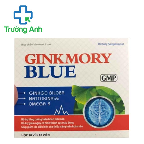 Ginkmory Blue - Hỗ trợ giảm nguy cơ hình thành cục máu đông