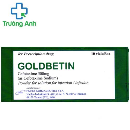 Goldbetin 500mg Facta Farmaceutici - Điều trị bệnh viêm màng não