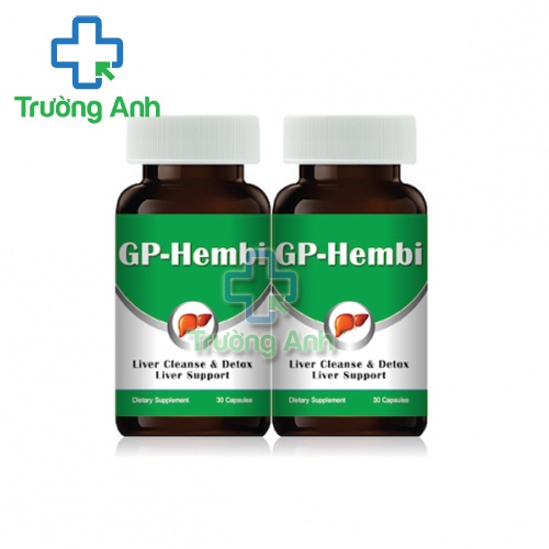GP-Hembi - Giúp thải độc gan, hỗ trợ điều trị bệnh lý về gan