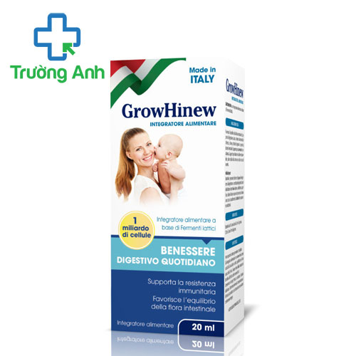GrowHinew Erbex - Giúp giảm các triệu chứng táo bón, tiêu chảy