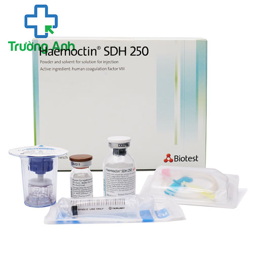 Haemoctin SDH 250 Biotest - Điều trị chảy máu tự phát hiệu quả