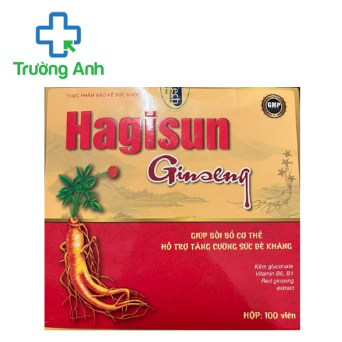 Hagisun Ginseng Hagimed - Giúp bồi bổ cơ thể, nâng cao sức khỏe