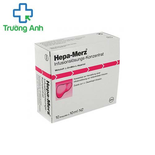 Hepa-Merz 5g/10ml B.Braun - Điều trị bệnh gan cấp tính và mãn tính