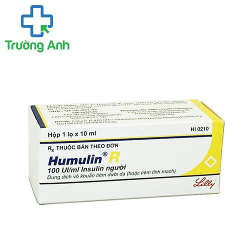 Humulin R 100IU/ml 10ml - Điều trị bệnh nhân đái tháo đường