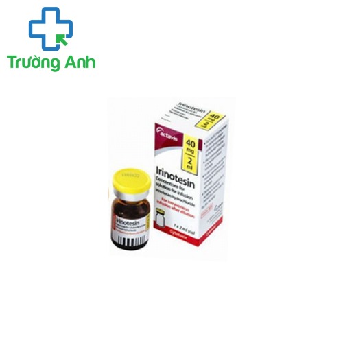 Irinotesin 40mg/2ml Actavis - Điều trị ung thư đại trực tràng