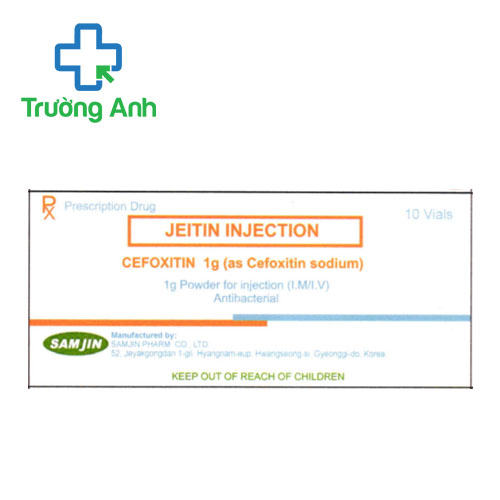 Jeitin injection 1g Samjin Pharma - Thuốc điều trị nhiễm trùng