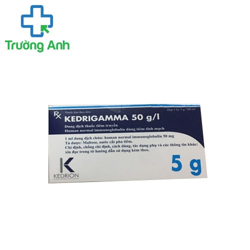 Kedrigamma 5g/100ml - Thuốc giúp bổng sung hệ miễn dịch